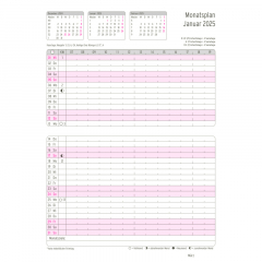 Chronoplan Brieftaschenplaner 50265 148x21mm 1M/1S,