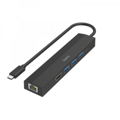 Hama USB-C-Hub Multiport 00200144 6Ports,