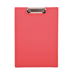 Klemmbrett 23,6x32,1cm Klemme silber Polypropylen rot,