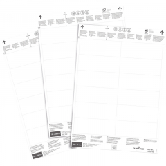 DURABLE Einsteckschild 102202 Logistiktaschen 100x38mm 240St.,