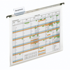 Leitz Hängetasche ALPHA 19290000 DIN A4 PVC transparent,