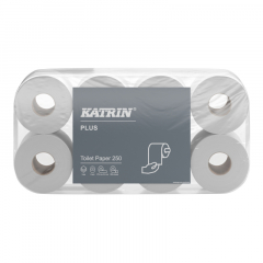 Katrin Toilettenpapier Plus 11711 3lg. 250Blatt 8Rl.,