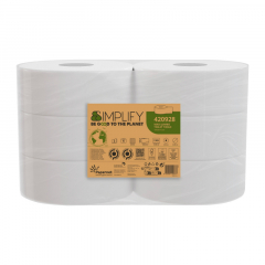 Papernet Toilettenpapier Simplify 420928 2lg. 1.305Bl. 6St.,