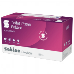 Satino Toilettenpapier Prestige 065770 gefaltet 30x200Bl.,