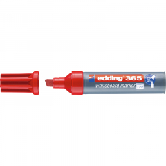 edding Whiteboardmarker 365 4-365002 2-7mm Keilspitze rot,