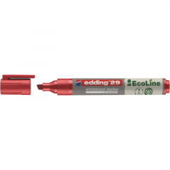 edding Boardmarker 29 EcoLine 4-29002 1-5mm Keilspitze rot,