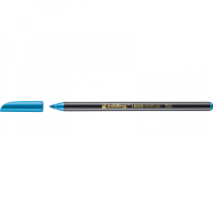 edding Fasermaler 1200 metallic colourpen 4-1200073 1-3mm blau,