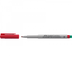 Faber-Castell Folienschreiber MULTIMARK 152621 1mm rot,