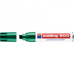 edding Permanentmarker 800 4-800004 4-12mm Keilspitze nachfüllbar gn,