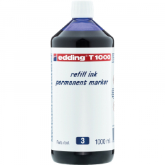 edding Nachfülltusche T1000 4-T1000003 1.000ml blau,