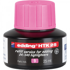 edding Nachfülltusche HTK25 4-HTK25009 25ml rosa,