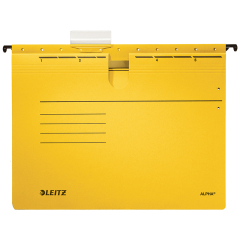 Leitz Hängehefter ALPHA 19840015 A4 kfm. Heftung gelb 25 St./Pack.,