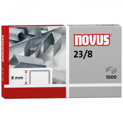 NOVUS Heftklammer 23/8 042-0040 verzinkt 1.000 St./Pack.,