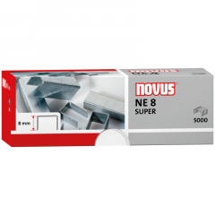 NOVUS Heftklammer NE 8 Super 042-0002 verzinkt 5.000 St./Pack.,