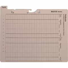 Leitz Pendelfehlkarte 20280085 Manilakarton 450g gr,