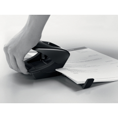 Leitz Locher NeXXt Recycle 50100095 10Blatt sw,