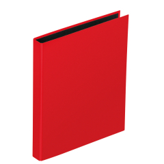 PAGNA Ringbuch Basic Colours 20606-03 DIN A4 2Ringe PP rot,