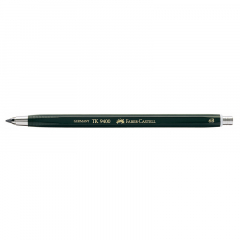 Faber-Castell Fallminenstift TK 9400 139406 6B dunkelgrün,