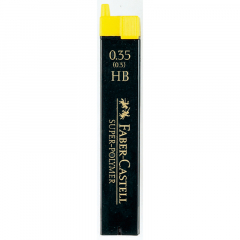 Faber-Castell Feinmine SUPER POLYMER 120300 HB 0,35mm 12St.,