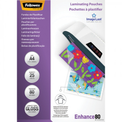 Fellowes Laminierfolie ImageLast 5396205 DIN A4 80my 25 St./Pack.,