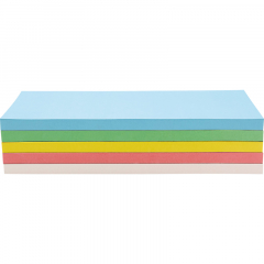 magnetoplan Moderationskarte 111151590 sk 205x95mm sort. 250St.,