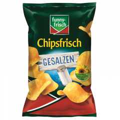 funny-frisch Chipsfrisch 3838 gesalzen 10 x 150g,