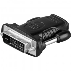 Goobay Adapter HDMI/DVI-D 68482 HDMI Buchse auf DVI-D Stecker,