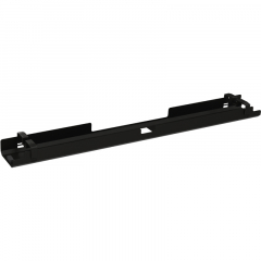 Kabelkanal horizontal beidseitig abklappbar für Tische B1800mm sw,