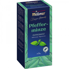 Meßmer Tee Classic Moments 106727 Pfefferminze 25St.,