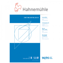 Hahnemühle Skizzenblock FineArt 10622501 DIN A4 90/95g 50Blatt,