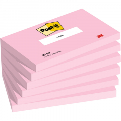 Post-it Haftnotiz Notes 655-PNK 127x76mm flamingopink 6St,