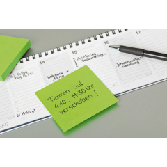 Post-it Haftnotiz Notes neon  6812N 38x51mm sort,