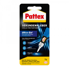 Pattex Sekundenkleber Ultra Gel PSG2C Tube 3g,