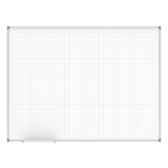 MAUL Whiteboard MAULstandard 6465684 Raster 20x20mm 90x120cm gr,