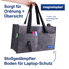 magnetoplan Bürotasche ecoAware 11126,