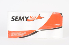 Toilettenpapier 3-lag, weiß 56 Rollen/Sack a´250 Blatt