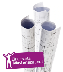 Plotterpapier 80g, 914mm x 50 m