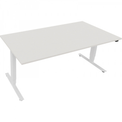 Sitz-/Stehtisch T-Kufe klappbar B1800xT900xH625-1285 ws/Weiß,