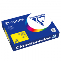 Clairefontaine Kopierpapier 1877PC A4 80g kanariengelb 500Bl,