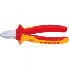 KNIPEX Seitenschneider VDE 70 06 180 mit Facette 180mm,