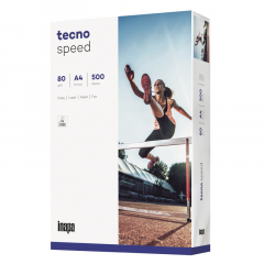 inapa tecno Kopierpapier Speed 2100011521 A4 80g 500 Bl./Pack.,