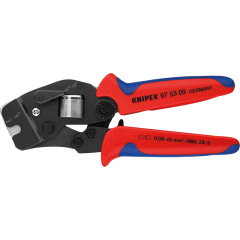 KNIPEX Crimpzange 97 53 09 190mm 0,08-10+16mm brüniert,