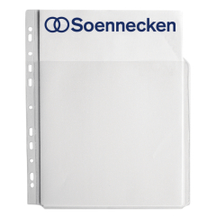 Soennecken Combi-Prospekthülle 1601 DIN A4 PP transparent 5 St./Pack.,
