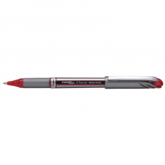 Pentel Gelroller EnerGel BL27-BX 0,35mm Kappenmodell rot,