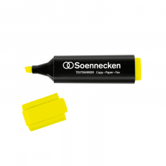 Soennecken Textmarker 3393 2-5mm Keilspitze gelb,