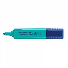 STAEDTLER Textmarker classic 364-35 1-5mm Keilspitze türkis,