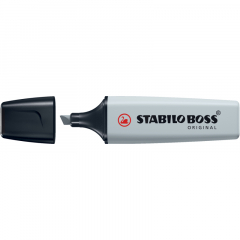 STABILO Textmarker Boss 70/194 2+5mm pastel seidengrau,