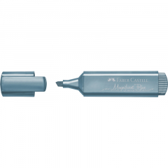 Faber Castell Textmarker Textliner 154647 metallic ice blue,