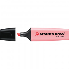 STABILO Textmarker BOSS ORIGINAL 70/129 Pastel rosiges rouge,