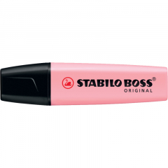 STABILO Textmarker BOSS ORIGINAL 70/129 Pastel rosiges rouge,